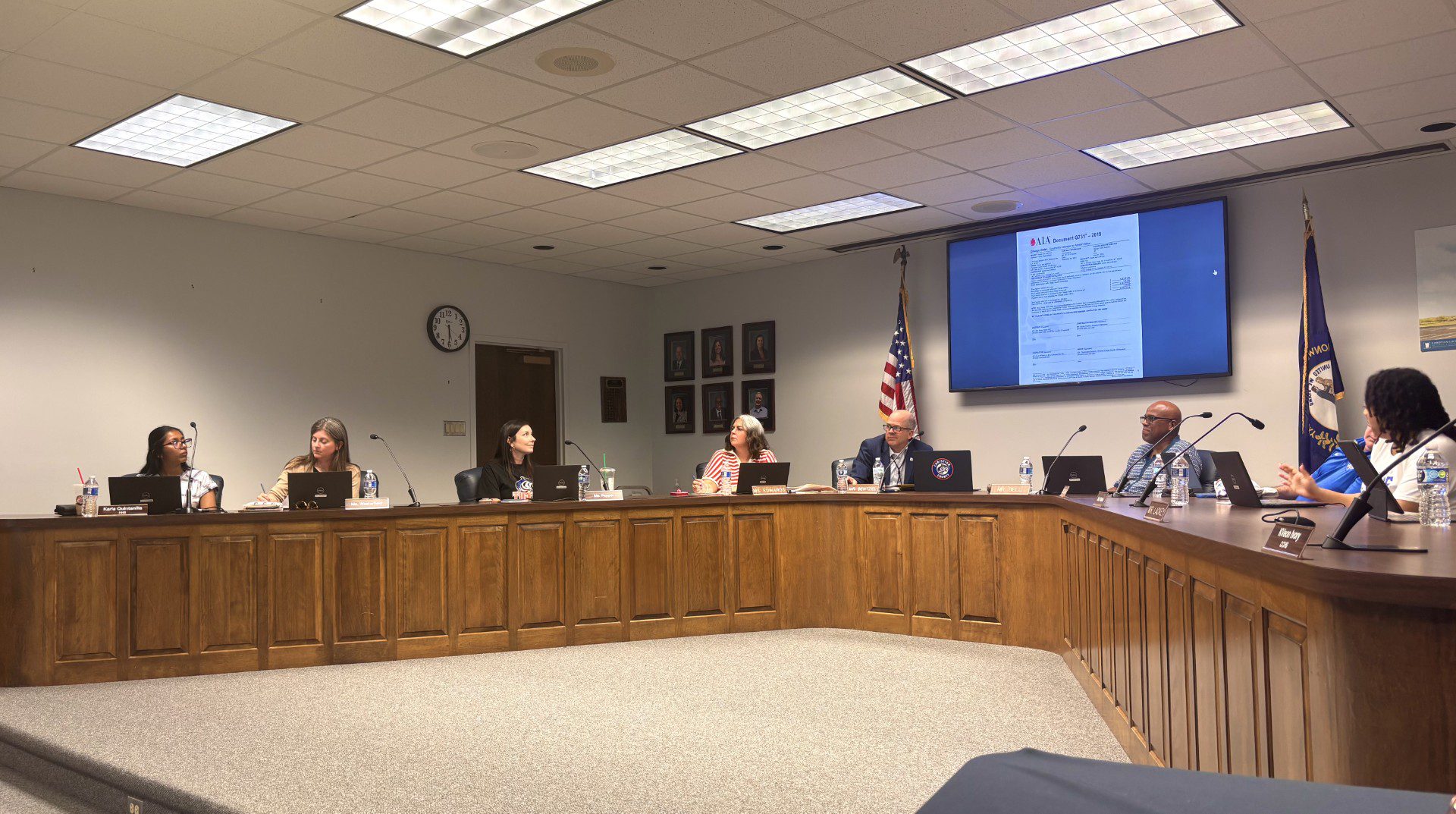 Local school board receives high school occupancy update